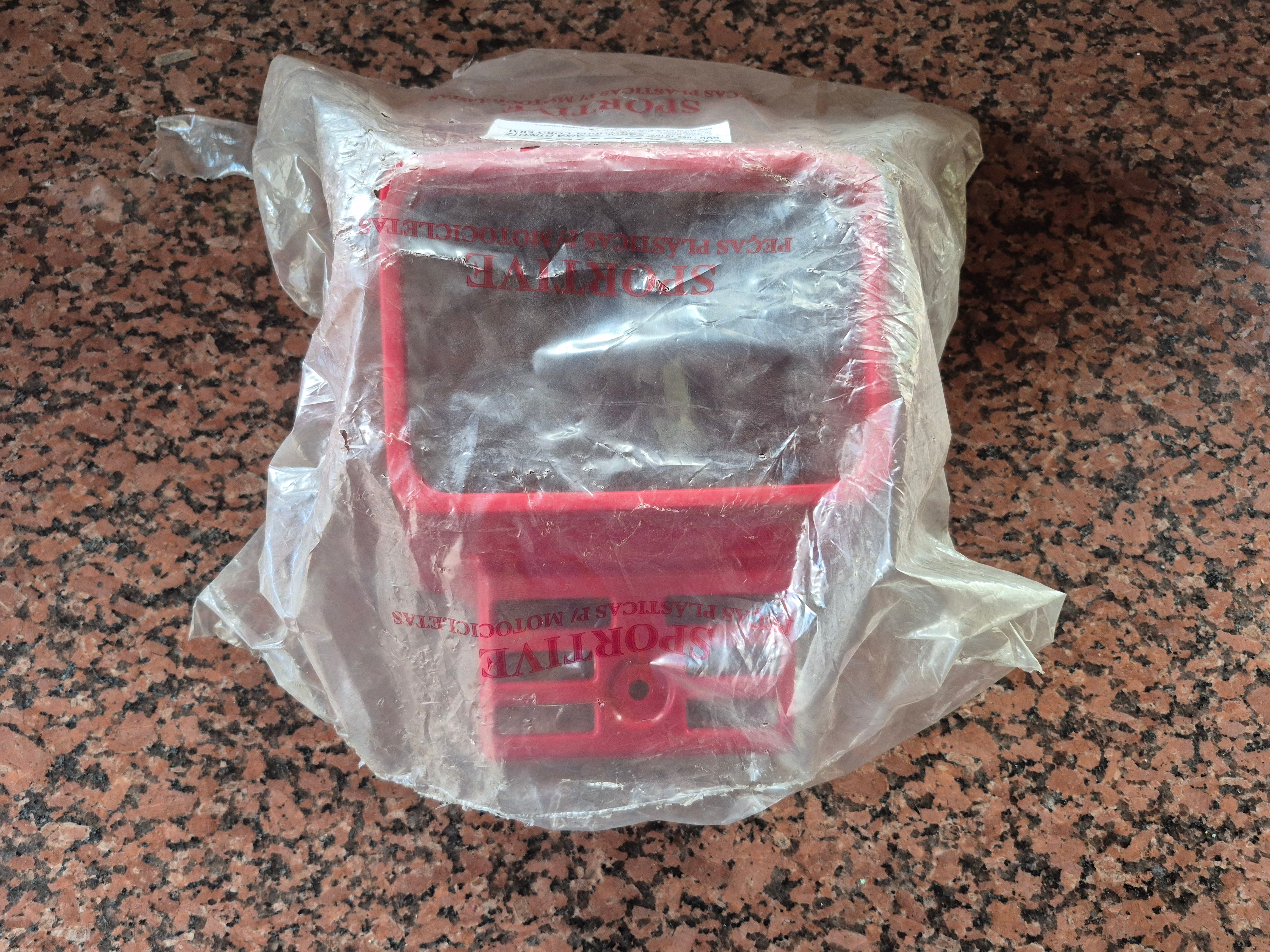 🏍️Carenagem de Farol de Moto - DT 180 - Vermelho - Novo! 🏍️