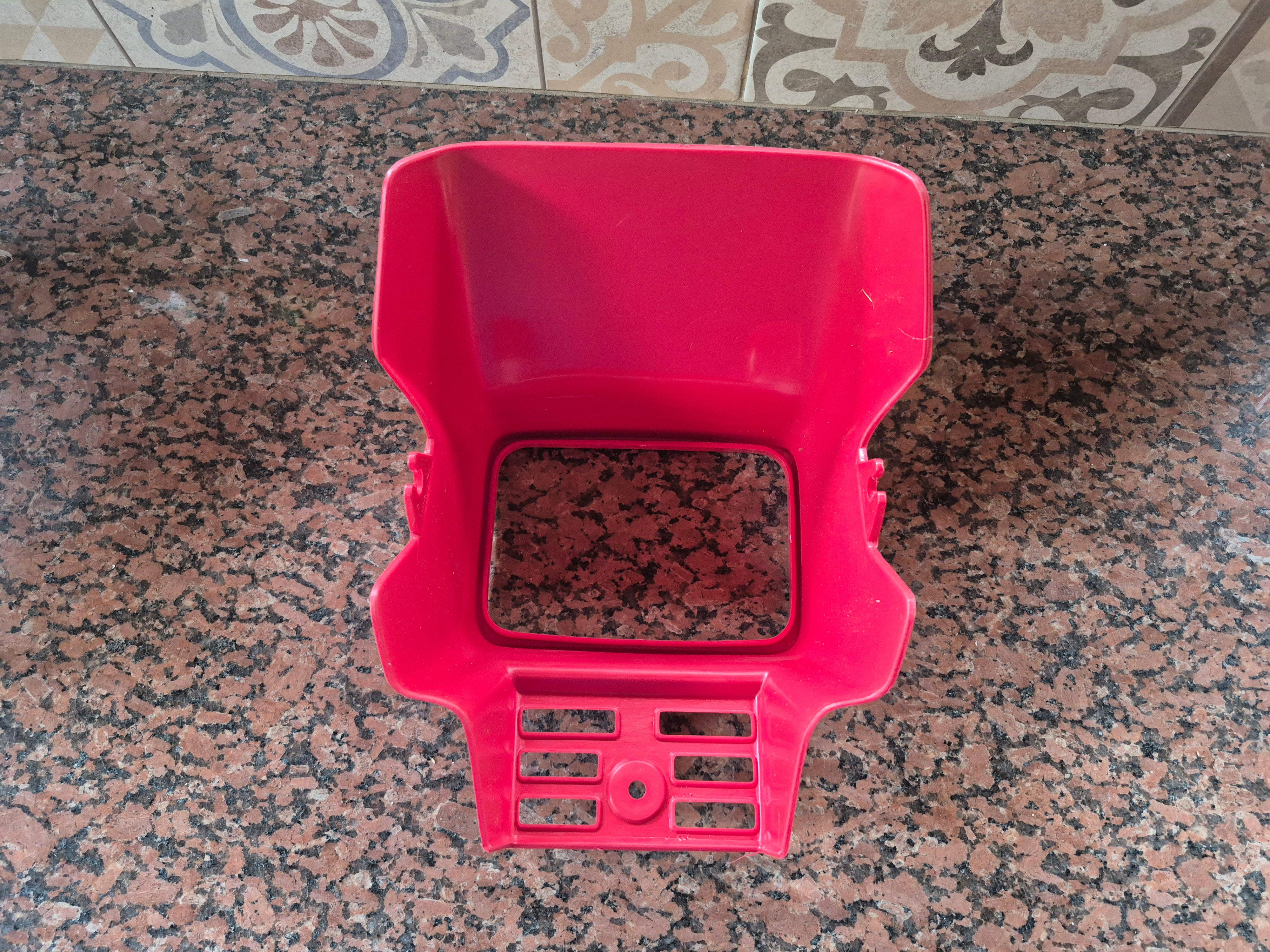 🏍️Carenagem de Farol de Moto - DT 180 - Vermelho - Novo! 🏍️